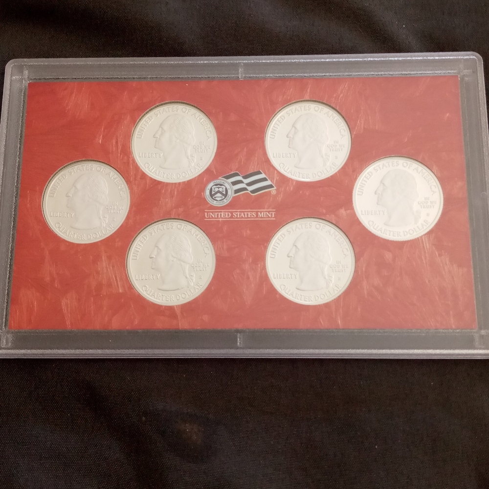 Proof Silver Quarter 70 Proof Gem - image 3